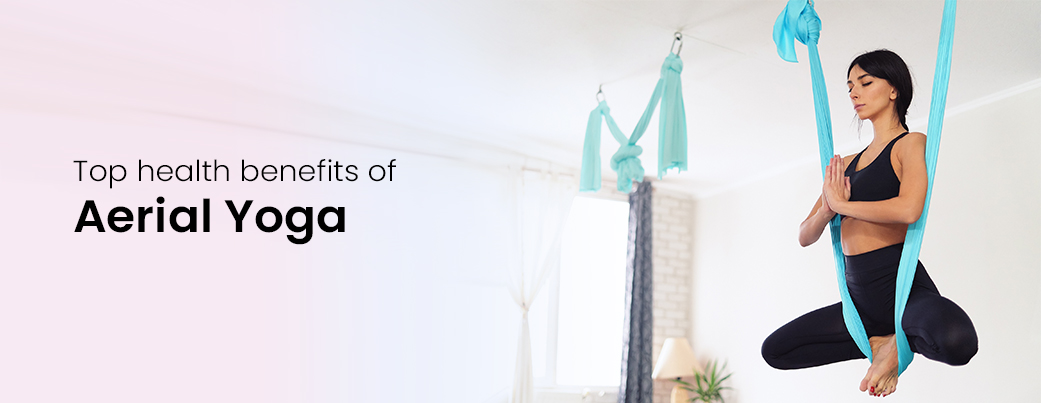 Aerial Yoga benefits - learn from Yoactiv fitness software